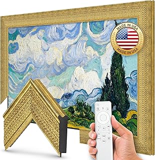 Deco TV Frames - Gatsby Gold Smart Frame Compatible…