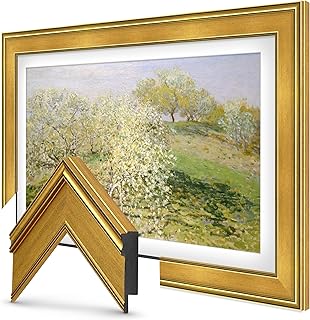Compare Antique Gold 3" Deco TV Frame for Samsung The FramePro TVs at KSA Price