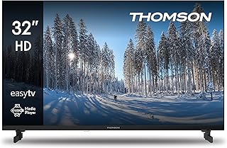 Compare THOMSON 32 Inch 81 cm LED HD Easy TV – Non Smart – Hotel Mode, USB, HDMI, TripleTuner CableSatelliteAntenna, AV IN, CI+, A+ Panel – 32HD2S13 at KSA Price
