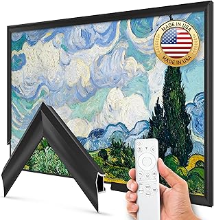 Compare Anodized Black Prismatic 43" Alloy Deco TV Frame  Compatible ONLY with Samsung The Frame TVs Fits 20212026, LS03A, LS03B, LS03C, LS03D, LS03FA at KSA Price