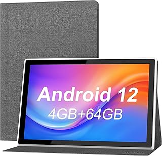 Compare BYYBUO Tablet 10.1 inch Android Tablets, OctaCore Processor, 1920x1200 IPS FHD Display, 4GB RAM 64GB ROM, 7000mAh Battery, 5.0MP+13.0MP Camera, 2.4G+5G WiFi, Bluetooth, GPS, FM Metal Body at KSA Price