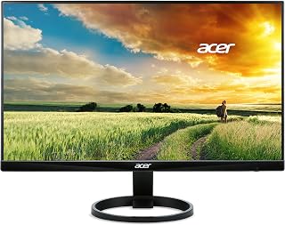 Compare Acer 23.8” Full HD 1920 x 1080 IPS Zero Frame Home Office Computer Monitor  178° Wide View Angle  16.7M  NTSC 72% Color Gamut  Low Blue Light  Tilt Compatible  VGA HDMI DVI R240HY bidx at KSA Price
