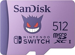 Compare SanDisk Pokemon Micro SD Card for Nintendo Switch, 512 GB at KSA Price