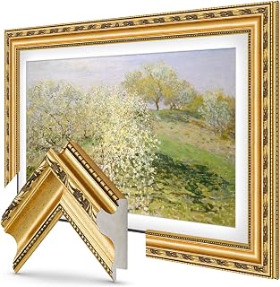 Compare Deco TV Frames  Ornate Gold Smart Frame Compatible ONLY with Samsung The Frame TV 32", Fits 20212023 Frame TV at KSA Price