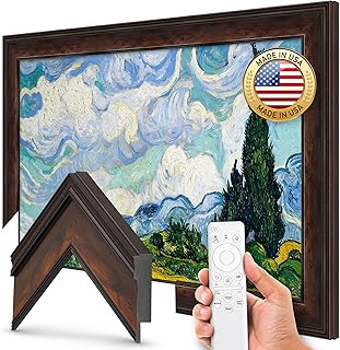 Frame My TV Deco s - Burlwood Smart Compatible…