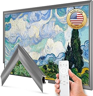 Compare Graphite Prismatic 3" Color Chip Alloy Deco TV Frame 32",43",50",55",65",75",85" Compatible ONLY with Samsung The Frame and Pro TVs Fits 20212026, LS03A,LS03B,LS03C,LS03D,LS03FA,LS03FW at KSA Price