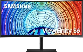 Compare SAMSUNG Viewfinity S65UA Series 34Inch Ultrawide QHD Curved Monitor, 100Hz, USBC, HDR10 1 Billion Colors, Height Adjustable Stand, TUVCertified Intelligent Eye Care LS34A654UBNXGO at KSA Price