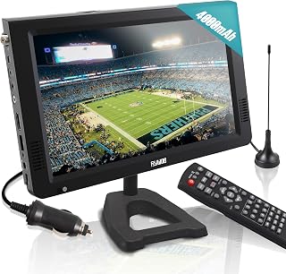10" Portable TV,Mini TV 1080P LCD Screen…