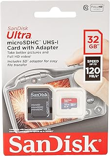 SanDisk 32GB Ultra microSDHC card for Digital cameras…