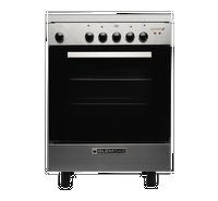 Compare Glem Gas Cooker 60X60,4 Electric Plates,Steel, at KSA Price
