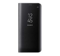 Compare Samsung Note9 Crown Clear View Standing Cover, Black at KSA Price