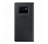 Compare Samsung Note 9 Crown Leather Wallet Cover, Black at KSA Price