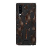 Huawei P30 Wireless Charger Case, Black Oranage