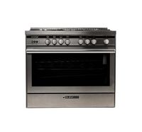 Glem Gas Cooker 90X60,Stainless Steel