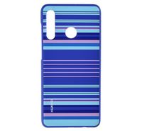 Compare Huawei P30 lite 2019 Soft Back Case, Striped Blue at KSA Price
