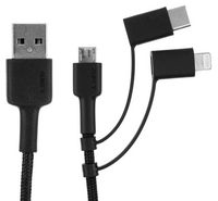 Compare Aukey 3 In 1 Mfi Lightning Cable, 1.2M at KSA Price