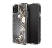 Compare Guess Liquid Glitter with Heart Hard Case iPhone 11 Pro Max,Gold at KSA Price