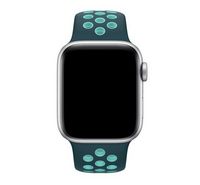 Compare Apple 40MM Nike Sport Band ,Midnight Turquoise,Aurora Green at KSA Price
