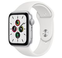 Compare Apple Watch SE GPS, 40mm Silver Aluminium Case with White Sport Band at KSA Price