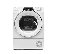 Compare Candy Condensing Dryer  Heat Pump, 10 kg, Rapido, Wifi+BT, White Chrome Ring Door at KSA Price