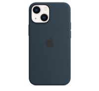 Compare iPhone 13 mini Silicone Case with MagSafe , Abyss Blue at KSA Price