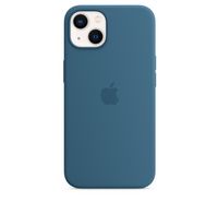 Compare iPhone 13 Silicone Case with MagSafe ,Blue Jay at KSA Price