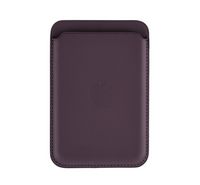 Compare Apple iPhone Leather Wallet with MagSafe, Dark Cherry at KSA Price
