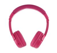 BuddyPhones Play Plus Headphone, Rose Pink