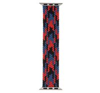 Compare HYPHEN Apple Watch Strap Braided Band 424445MM Medium, BlackRed at KSA Price