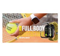 Compare PanzerGlass Anti Bacterial Screen Protector for Watch Series 7, 45 MM, Clear at KSA Price