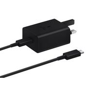 Compare Samsung 45W Travel Adapter with USB TypeC Fast Charger Black at KSA Price