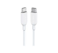 Compare Anker 0.9M Powerline Cable, TypeC to TypeC, 60Watts, White at KSA Price