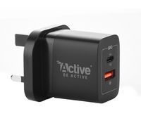 Compare Active Wall Charger Power Delivery 20W, Black at KSA Price