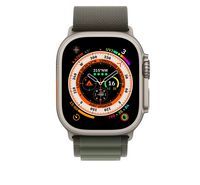 Compare Apple Ultra Watch Alpine Loop Band Medium, 49MM, Green at KSA Price