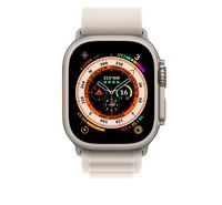 Apple Ultra Watch Alpine Loop, Large, 49MM, Starlight