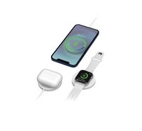 Compare Smartix 2in1 Premium Wireless Magnetic Charger Pad, 15W White at KSA Price