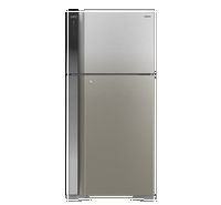 Compare Hitachi Refrigerator 14.3Cu.ft, Freezer 5.1Cu.ft, Inverter, Brilliant Silver at KSA Price