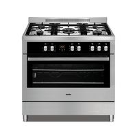 Compare Simfer 90x60  Gas Cooker, 5 Burners, Full Safety, Full Inox at KSA Price