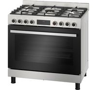 Bosch, Freestanding Gas Cooker, 90X60, Black