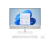 Compare HP Pavilion AIO, Core i7, 16GB DDR4, 1TB SSD, 23.8 inch FHD, Touch, Windows 10, Snowflake White at KSA Price