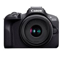 Compare Canon EOS R100 Mirrorless Camera, 24.1 Mega Pixel, WiFi, Black at KSA Price