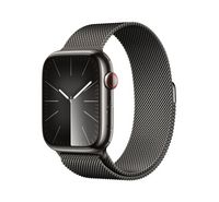 Compare Apple Watch Series&nbsp;9 GPS + Cellular 41mm Graphite Stainless Case with Graphite Milanese Loop at KSA Price