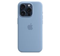 Compare Apple iPhone 15 Pro Max Silicone Case with MagSafe,Winter Blue at KSA Price
