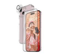 PanzerGlass, 3-in-1-Pack for iPhone 15, Clear