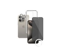 Compare Xonda, 3in1Pack for iPhone 15 Pro Max, Privacy at KSA Price