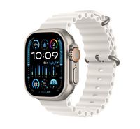 Compare Apple Watch Ultra 2 GPS + Cellular, 49mm Titanium Case with White Ocean Band at KSA Price