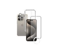 Xonda 3 in 1 iPhone 15 Pro Case, Screen…