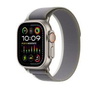 Compare Apple Watch Ultra 2 GPS + Cellular, 49mm Titanium Case with GreenGrey Trail Loop  ML at KSA Price