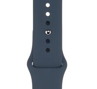 Compare Apple 45mm Storm Blue Sport Band, ML at KSA Price