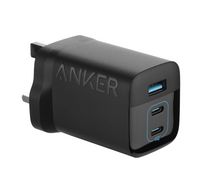 Anker Powerport 67W Wall Charger, 3 Ports, Black